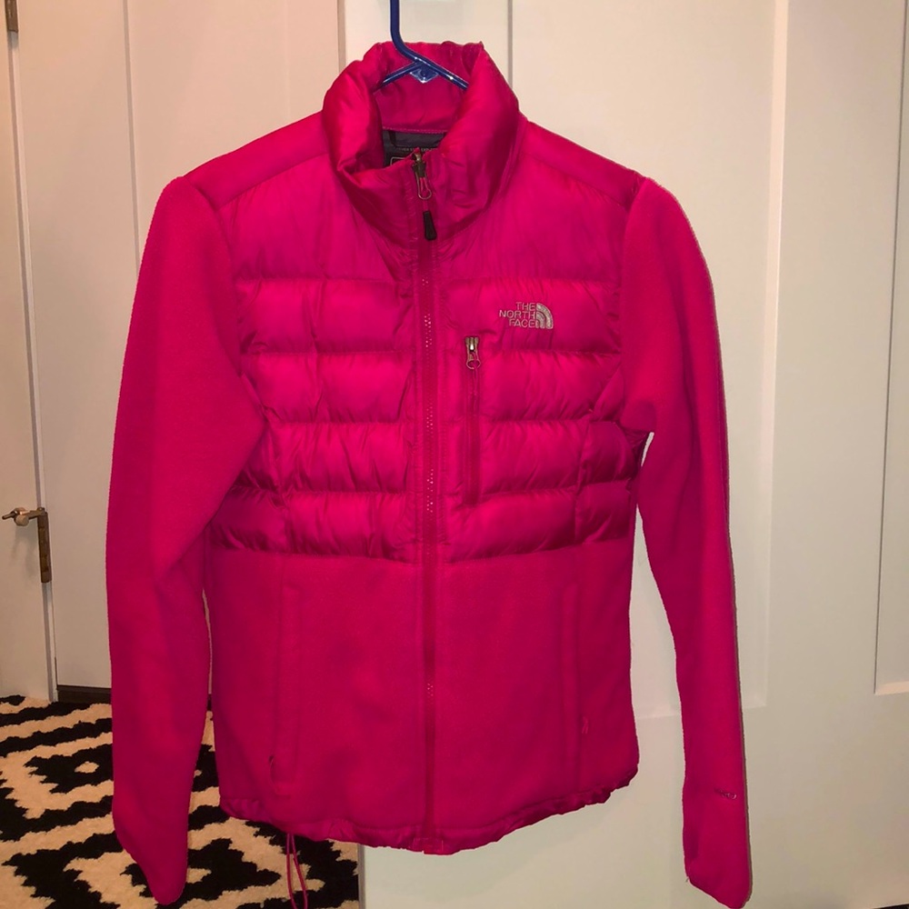 The north face down/fleece jacket